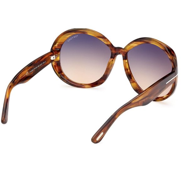 NEW TOM FORD FT1010 WOMEN OVERSIZED SUNGLASSES NEW TOM FORD ANNABELLE TF1010 55Z - Picture 3 of 5